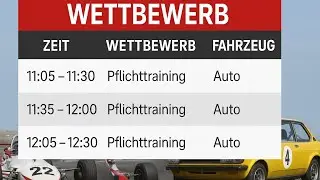 Hockenheim Classics Pflichttraining Auto GLP Pro 