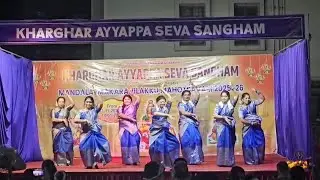 Sadapalaya Semi classical dance  at Kharghar Ayyappa temple . ( we just started learning dance)