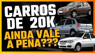 CARROS AT&Eacute; 20 MIL AINDA VALEM A PENA!?!?! AS MELHORES OP&Ccedil;&Otilde;ES EM 2025 COMPRAR BOM BONITO E BARATO!!!!