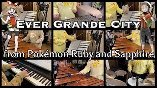 Ever Grande City - Pok&eacute;mon Ruby and Sapphire (Percussion Cover) | V-Ron Media #SoundoleChillout2023