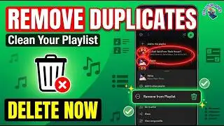 How to Remove Duplicate Songs From Spotify Playlist - Quick Tutorial [2025]