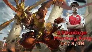 23savage Monkey King 14/3/18 - Dota 2 Pro Player Gameplay Highlights