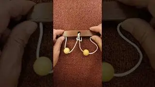 How to Solve the String and Ball Puzzle #shorts