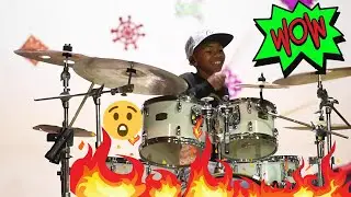 🔥🔥🥁Dominic Mcnabb Eric Moore inspired drum shed😱