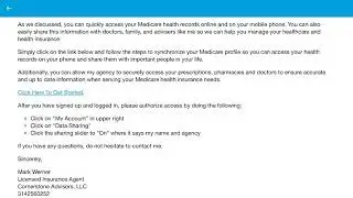 How To: Sharing your Medicare Rx Drug List
