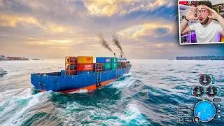 SIMULADOR DE BARCOS EN MUNDO ABIERTO 😱 | Seafarer The Ship Sim