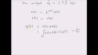 Example: Convolution Integral