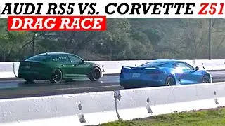 2024 Corvette Z51 vs. Audi RS5 Sportback