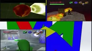 Ocarina of Time SplitScreen Highlights Part 4 | Modloader64