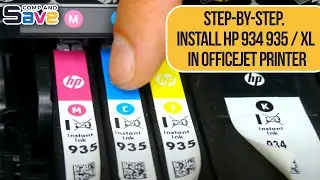 Установка картриджей для принтера HP OfficeJet Pro 6830