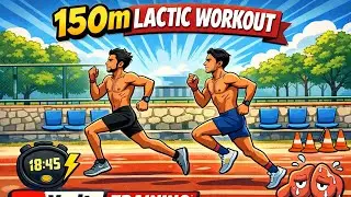 Best 150m Lactic Workout for 200m & 400m Sprinters