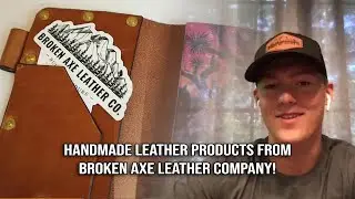 Handmade leather products by Broken Axe Leather Co.