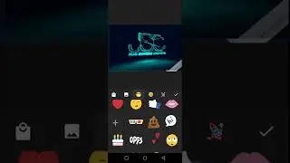 Covering water mark on logo animation using Inshot app