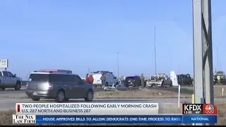 Crash on US 287 closes highway for over 2 hours