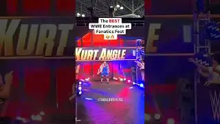 The best WWE cosplay entrances at Fanatics Fest 😂🔥 #wwe #subwaymania #fanaticsfest