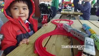 Day Out With TeamEvanAlmighty and Thomas The Train At B&O Railroad Museum 2016