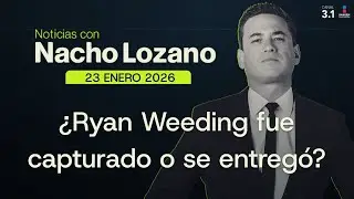 Nacho Lozano en Imagen Noticias | Programa Completo 23/ENERO/2025