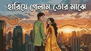 হারিয়ে গেলাম তোর মাঝে – Bengali Lofi Emotional Song | Sad Love | 2025 Official Audio
