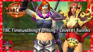 WoW War Within PvE: FARMING TIMEWALKING | Level 11 Twinks - We Live!