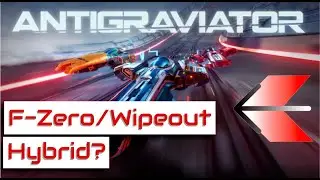 Playing Some Antigraviator - F-Zero/Wipeout Hybrid? - AGRC Let's Play