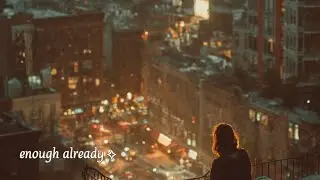 enough, already &bull; self-concept awareness &bull; neo-soul receptivity music