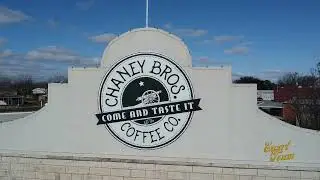 Aerial Views of Valley Mills TX | Crawford TX | Chaney Bros Coffee | Historic Church | Tonkawa Creek