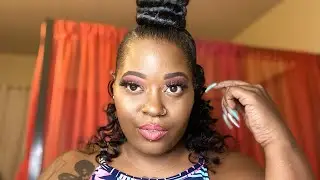 My First Makeup Tutorial Video/ Hair Done By Me Too...