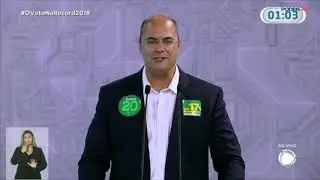 Eduardo Paes e Wilson Witzel discutem sobre o 
