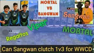 Soul Mortal VS Sangwan | Sangwan 1v3 Clutch For WWCD? | Villager ESports T1 Scrims | XpEndabl