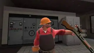 TF2 - Engineer's Reaction to the Frontier Justice