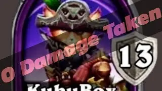 0 Damage Taken with Eudora #hearthstonebattlegrounds #hearthstone