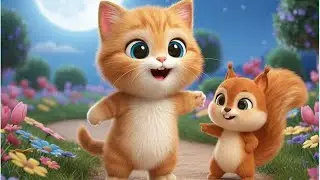 Miu the Little Cat Gets Lost | A Sweet Story for Kids Ages 2–5