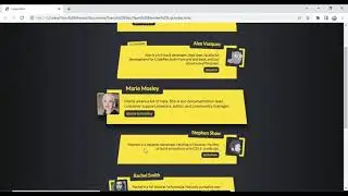 How to Create Team Member List With Pure CSS With Source Code| CodingWithRohani