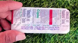 Nicip plus tablet | Nimesulide and paracetamol tablets | Nicip plus tablet uses in hindi