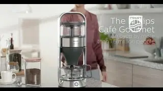 The ritual of brewing perfect filter coffee with the Philips Caf&eacute; Gourmet coffee | Philips | HD5407