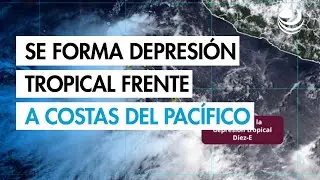 Se forma depresi&oacute;n tropical frente a las costas mexicanas del Pac&iacute;fico