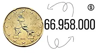66.958.000 - RARE ITALY 20 CENT 2011