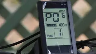 VALK MX6 ebike - quick configuration menu run through.