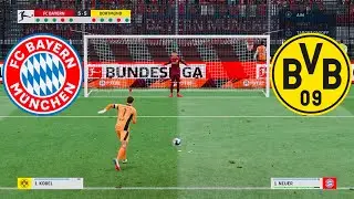 BAYERN MUNCHEN vs BORUSSIA DORTMUND [Penalty shootout] FIFA 22