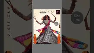 Navratri Day 6 Grey Look 💫 Etayoh Designer Chaniya Choli | Garba Night 2025 🌟