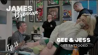 Sentimental portrait | Guest James Brennan | Gee and Jess get tattooed | Sword and Sparrow Ep13