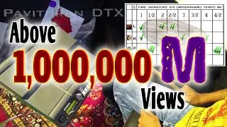 Yamaha Dtx Multi 12 by pavithran thadiparthi Telugu version Learning 4/4 Mridangam