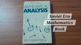 Soviet Era Mathematical Analysis by Uvarov Mir books Go Through #53 #mathematics #rarebooks