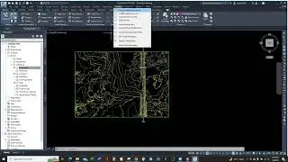 Profile View from Existing Surface - AutoCAD Civil 3D