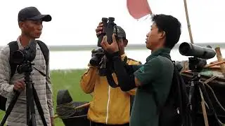 Bird watching and smart partroling traniing to local people at GoM for Critically endangered species