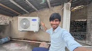VLOG 99 || Career AC Cleaning, Pipe Correction and Gas Charging in Supaul || Ehsan Vlogs