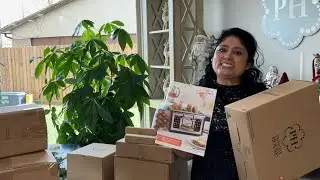 A destapar cajas del P1 Princess House