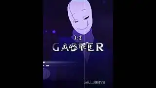 W.D Gaster 🆚️ Cyn #battle #shorts