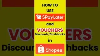 HOW TO USE SPAYLATER AND VOUCHERS (Discounts/Cashbacks) in SHOPEE | Tagalog | By Small King Vlogs
