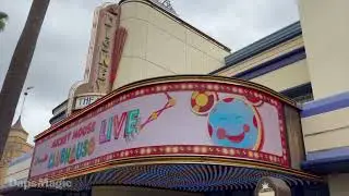 New Marquee Debuts at Disney Theater at Disney California Adventure! 4K